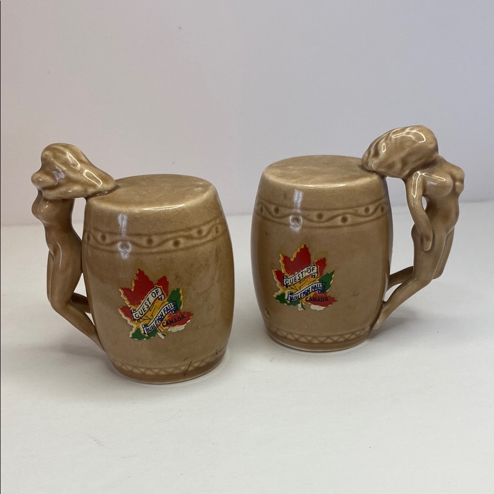 Vintage Canadian Souvenir Salt and Pepper Shakers